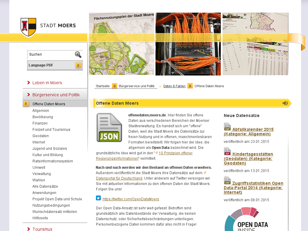 Offene Daten Moers